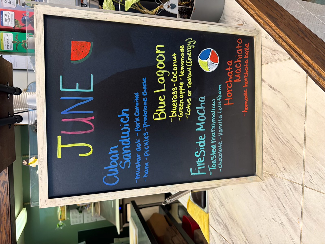 June specials menu — Sofi's Corner Cafe